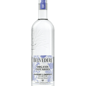 Buy Belvedere Vodka Organic Infusions Blackberry & Lemongrass Online -Craft City