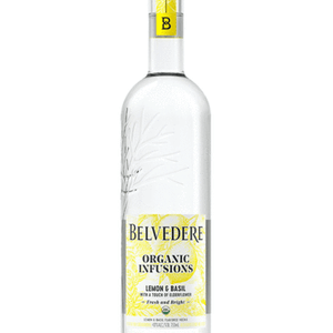 Buy Belvedere Vodka Organic Infusions Lemon & Basil Online -Craft City