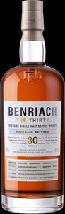 benriach the thirty speyside single malt scotch whisky 700ml