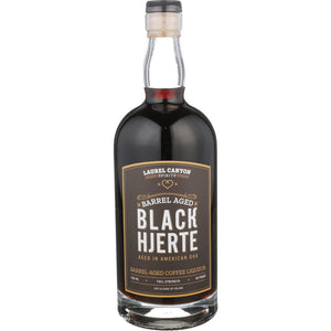 Buy Black Hjerte Coffee Liqueur Barrel-Aged In Oak Bourbon Barrels Online -Craft City