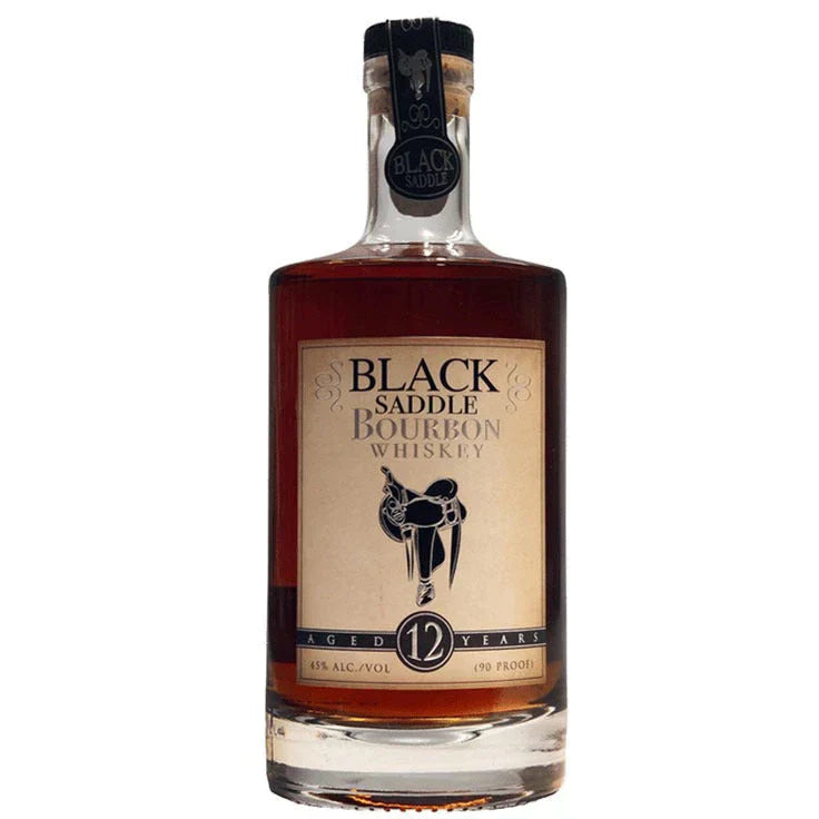 Black Saddle 12 Year Old Bourbon Whiskey