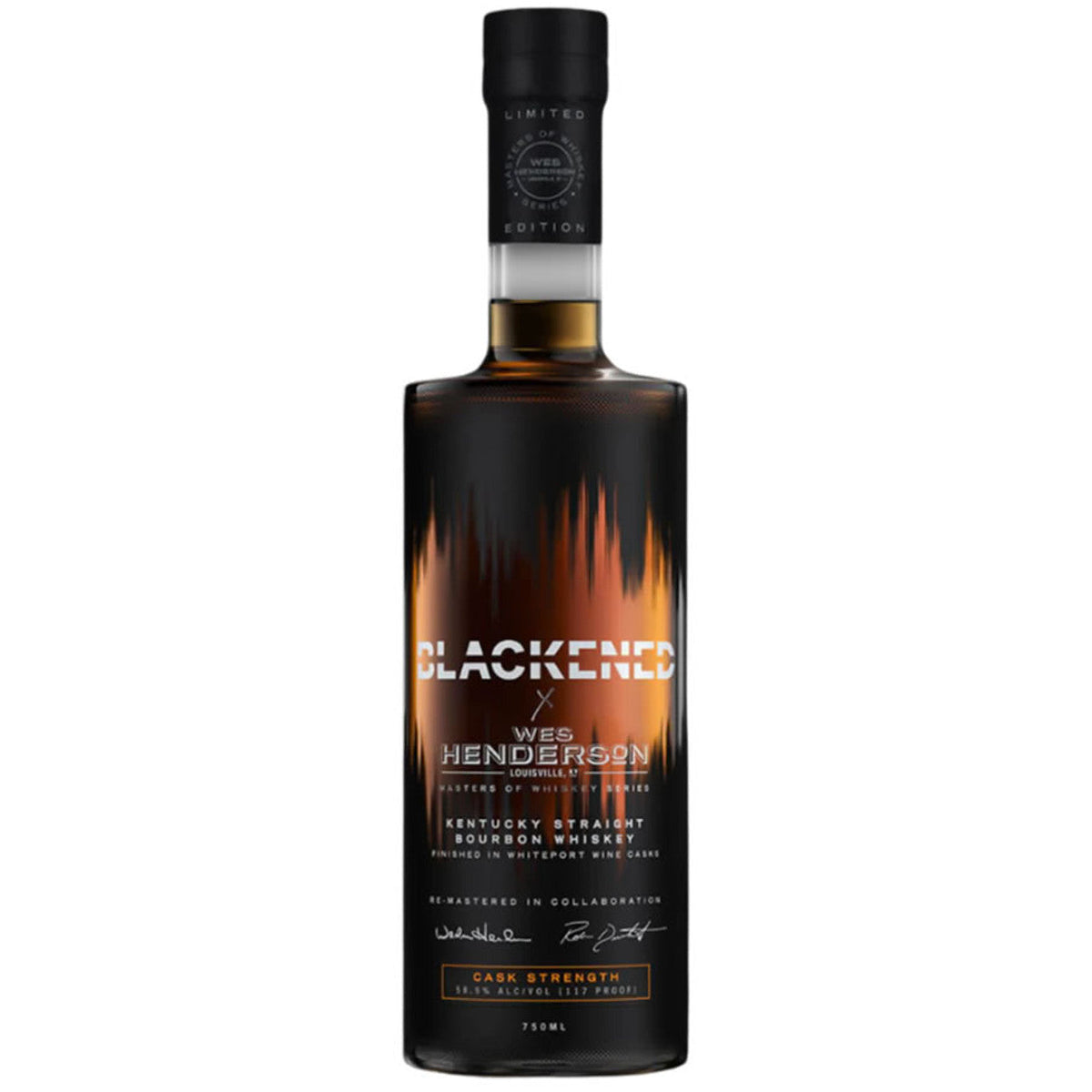 Blackened x Wes Henderson Port Wine Cask Finish Whiskey 750ml