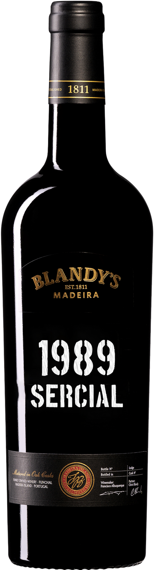 Buy Blandy's Sercial Madeira 1989 750ML Online -Craft City