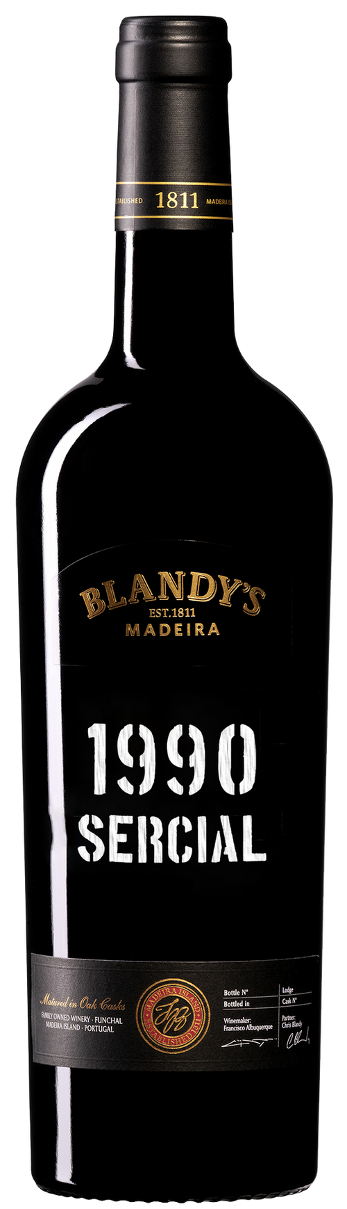 Buy Blandy's Sercial Madeira 1990 750ML Online -Craft City