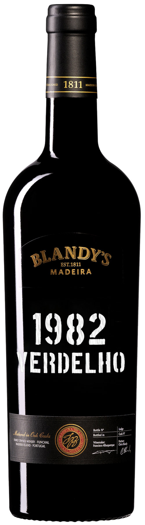 Buy Blandy's Verdelho Madeira 1982 750ML Online -Craft City