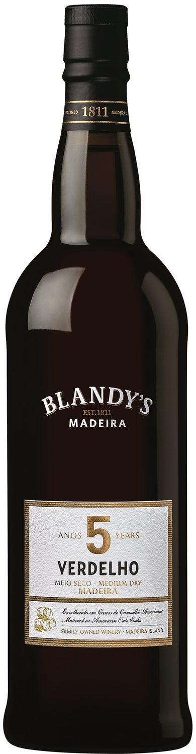 Buy Blandy's Verdelho Madeira 5YR 750ML Online -Craft City