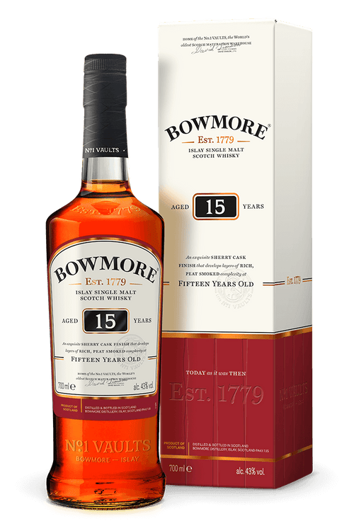 Buy Bowmore 15 Year Old Scotch Whisky Online -Craft City