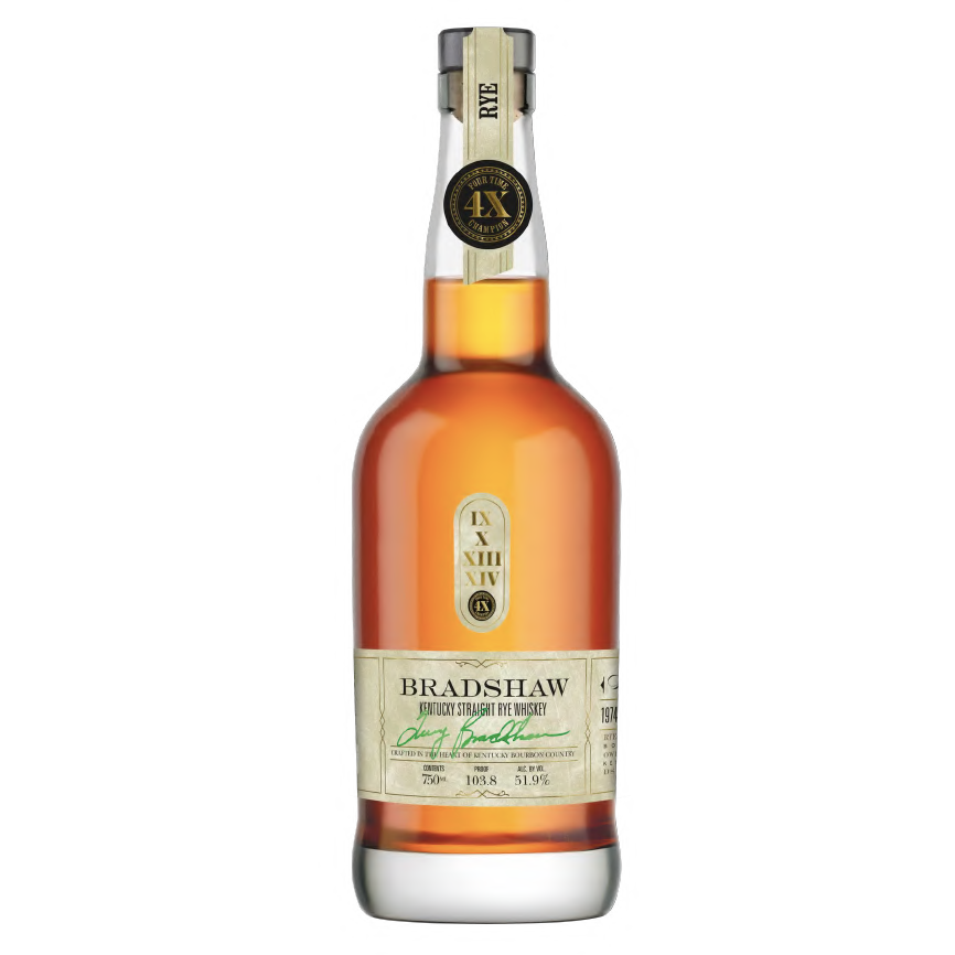 Bradshaw Kentucky Straight Rye Whiskey 750ml