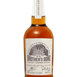 Buy Brother's Bond Straight Bourbon Whiskey Online -Craft City