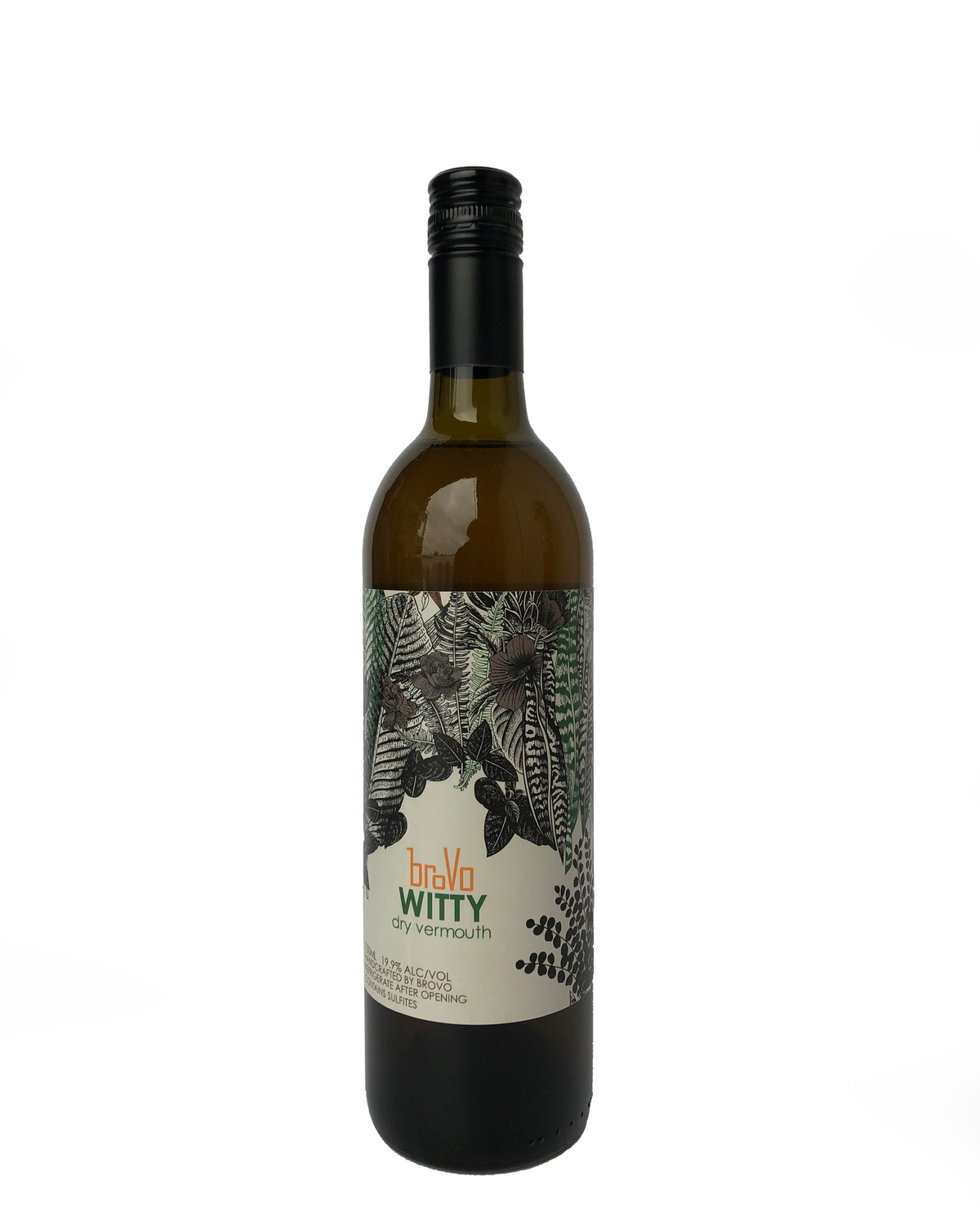 Buy Brovo Vermouth Witty Dry White 750ML Online -Craft City