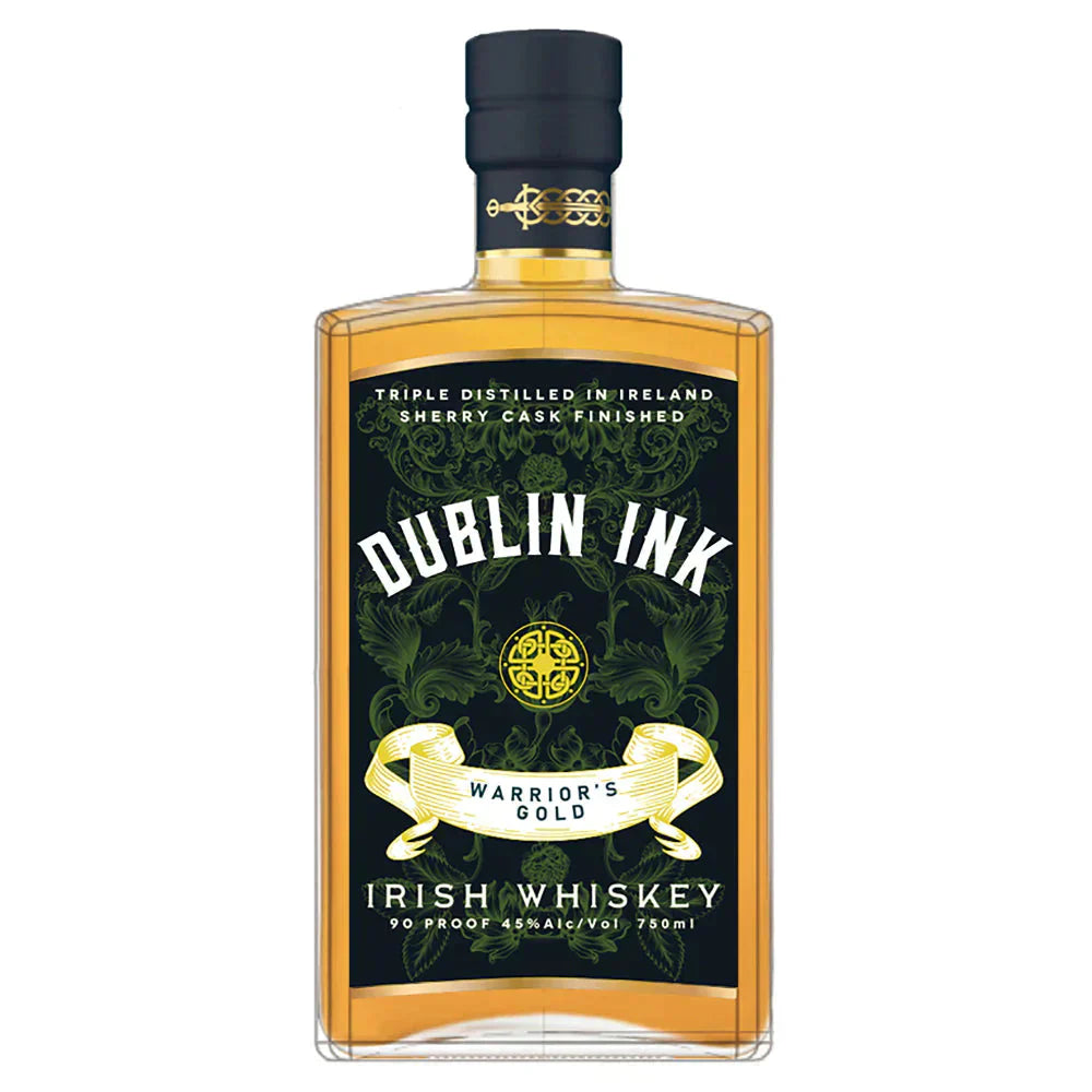 Dublin Ink Warrior's Gold Irish Whiskey 750ml