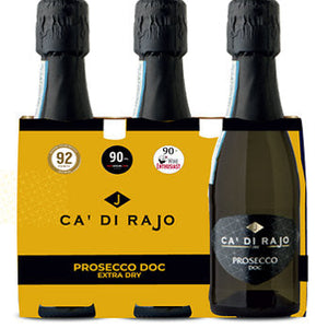 Buy Ca' Di Rajo Prosecco Treviso Extra Dry 200ML Online -Craft City
