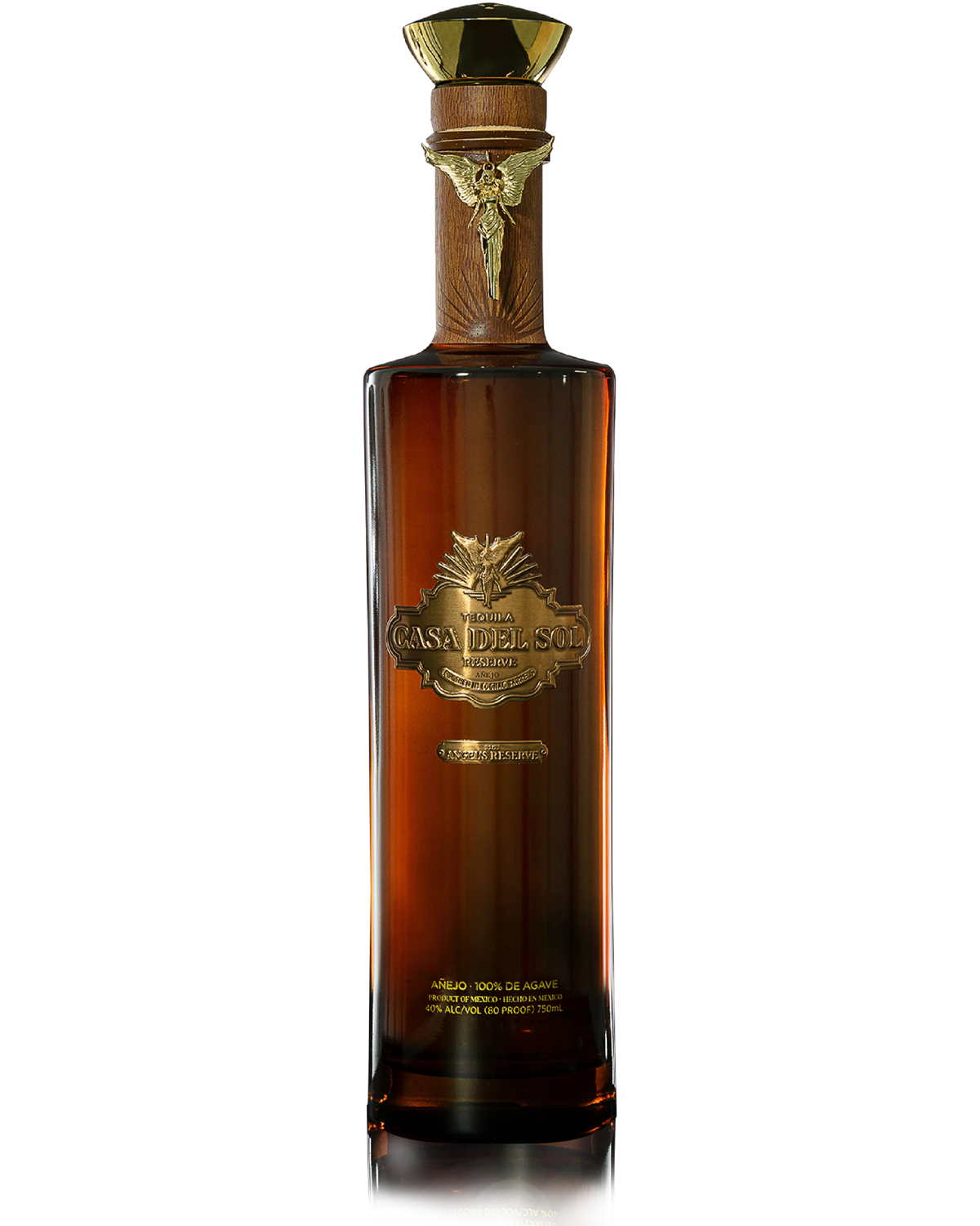 Casa Del Sol Tequila Añejo Angels Reserve : Finished In Cognac Barrels