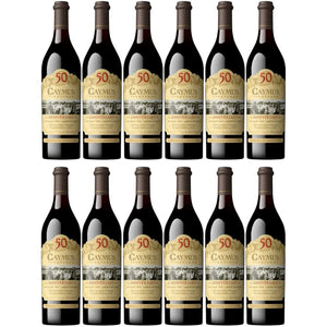 Buy Caymus 50th Anniversary Cabernet Sauvignon 12pk Online -Craft City