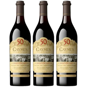 Buy Caymus 50th Anniversary Cabernet Sauvignon 3pk Online -Craft City
