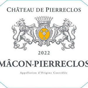 Buy Chateau De Pierreclos Macon Pierreclos 2022 750ML Online -Craft City