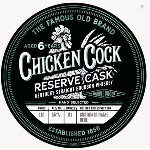 Buy Chicken Cock 6 Year Reserve Cask Single Barrel Select Online -Craft City