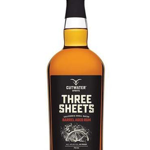 Buy Cutwater Three Sheets Barrel Aged Rum Online -Craft City