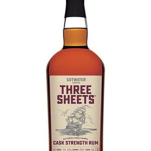 Buy Cutwater Three Sheets Cask Strength Rum Online -Craft City
