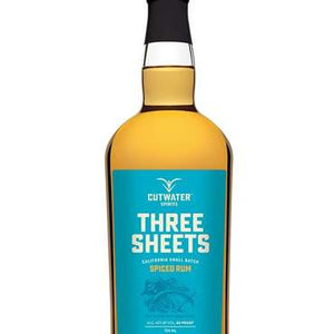 Buy Cutwater Three Sheets Spiced Rum Online -Craft City