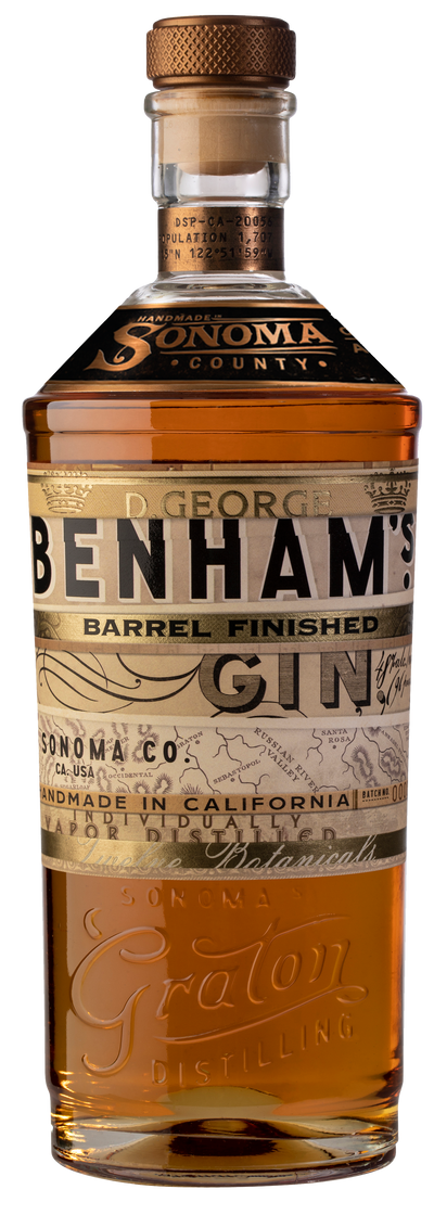 Buy D George Benhams Gin Barrel Finish 750ML Online -Craft City