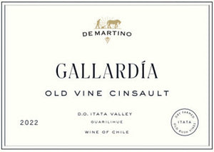 Buy De Martino Cinsault Gallardia Guarilihue Vineyard Itata Valley 2022 750ML Online -Craft City