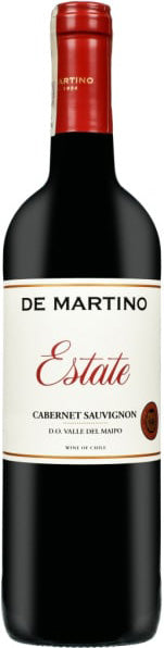 DE MARTINO CABERNET SAUVIGNON ESTATE MAIPO VALLEY 2018 750ML