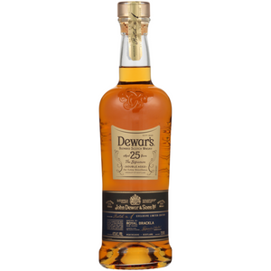 Buy Dewars Blended Scotch The Signature Double Aged 25 Year Online -Craft City