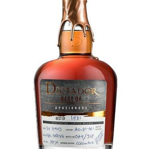 Buy Dictador Best Of 1984 Port Cask Finish Vintage Rum Online -Craft City