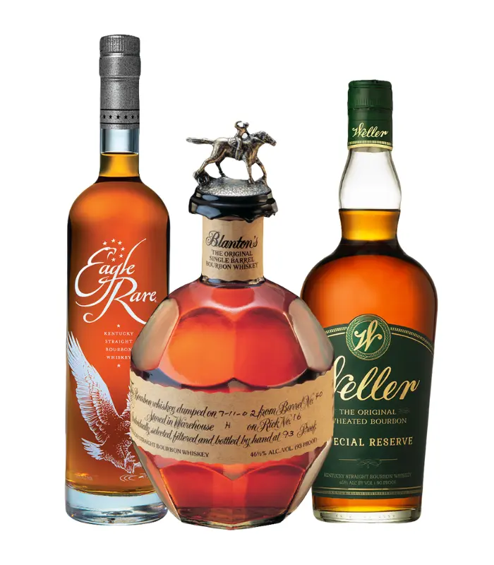 Buy Eagle Rare 10 Year, Blanton’s Single Barrel & Weller Special Reserve 3PK Bourbon Bundle Online -Craft City