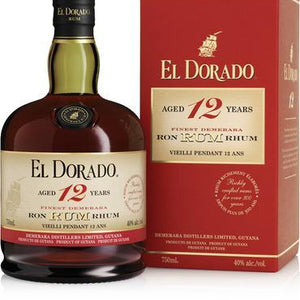 Buy El Dorado 12 Year Old Rum Online -Craft City