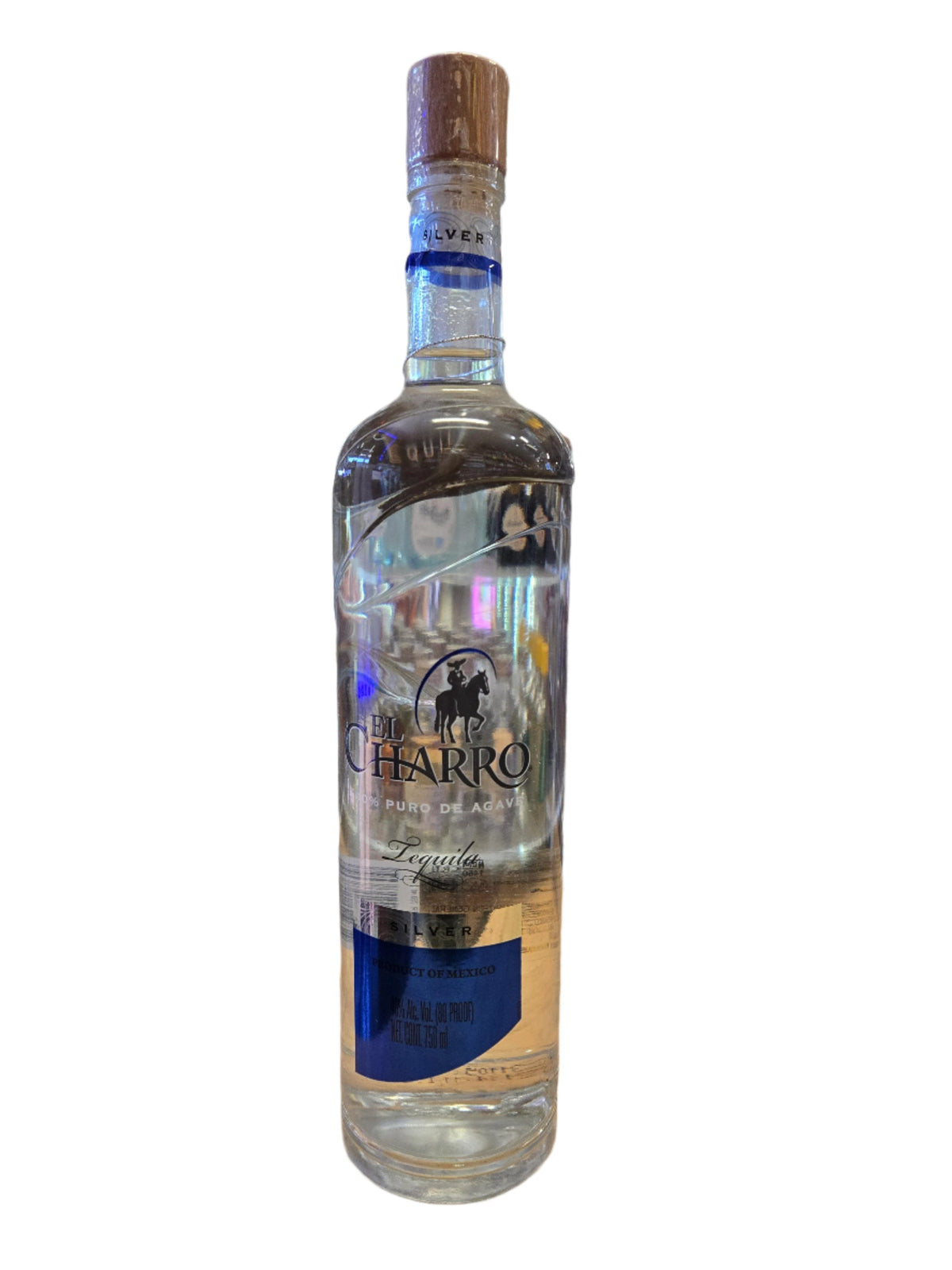 El Charro Silver Tequila 750ml