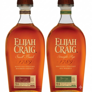 Buy Elijah Craig Bourbon & Rye Whiskey 2PK Bundle Online -Craft City