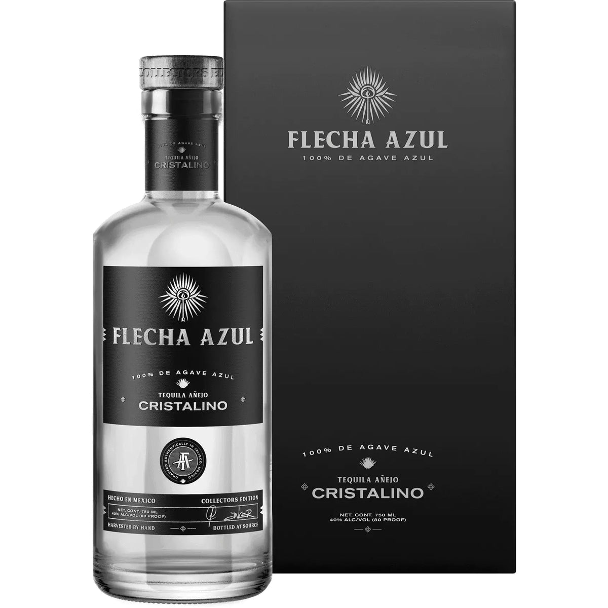 Flecha Azul Añejo Cristalino Tequila 750ml