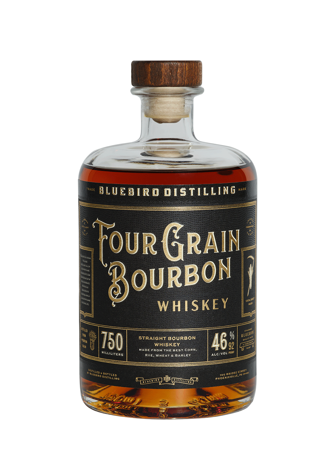 Bluebird Four Grain Whiskey 750ml