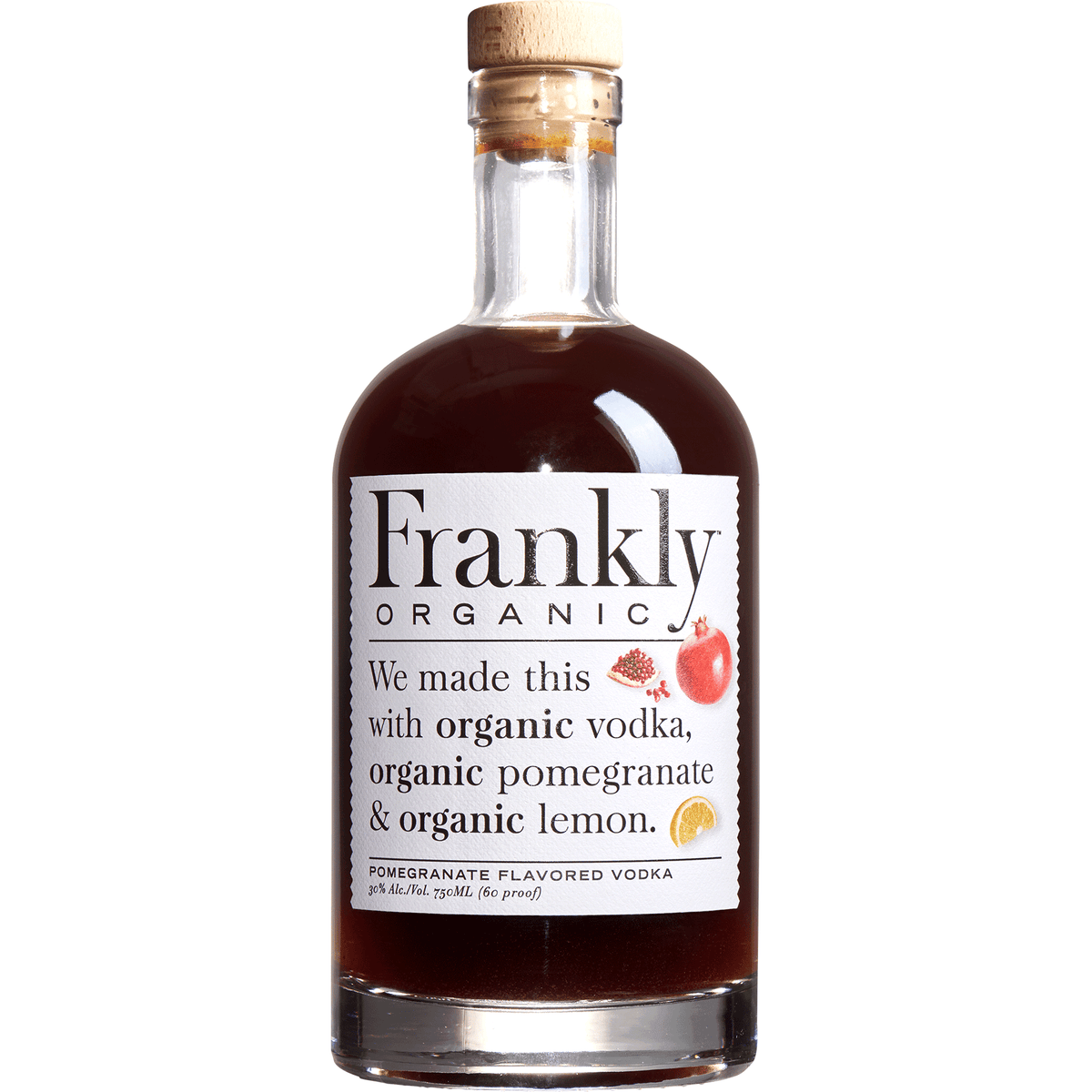 Frankly® Organic Pomegranate Vodka - The Whiskey Haus