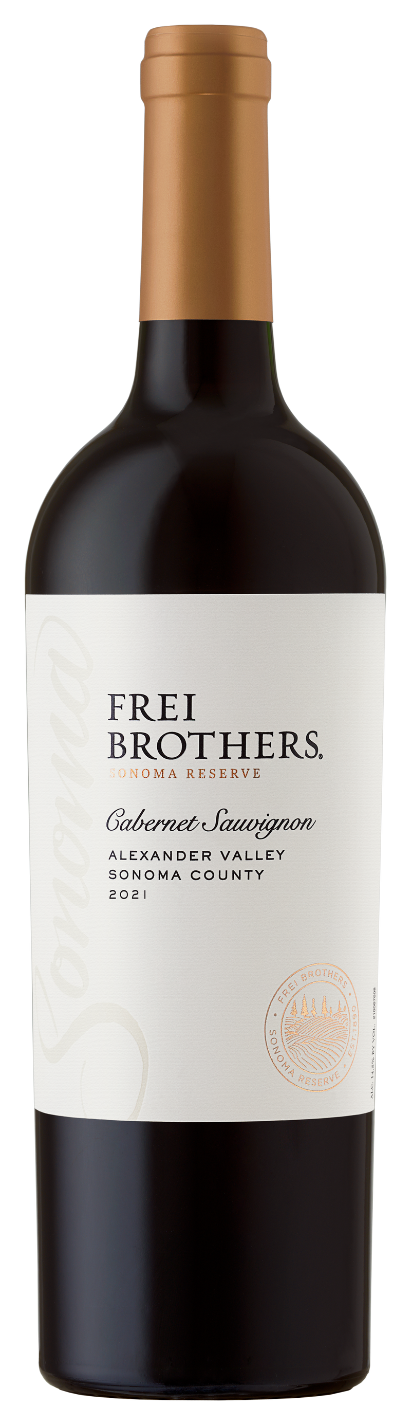 Buy Frei Brothers Cabernet Sauvignon Alexander Valley 21 750ML Online -Craft City