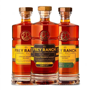 Buy Frey Ranch Bourbon & Rye Whiskey 3PK Bundle Online -Craft City