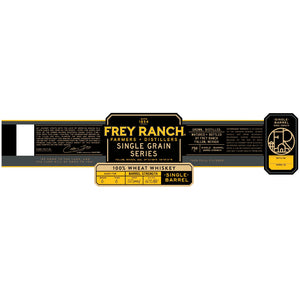Buy Frey Ranch Single Grain Series Single Barrel Wheat Whiskey Online -Craft City