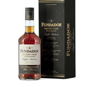 Buy Fundador Brandy De Jerez Solera Gran Reserva Triple Madera Sherry Cask 80 750ML Online -Craft City