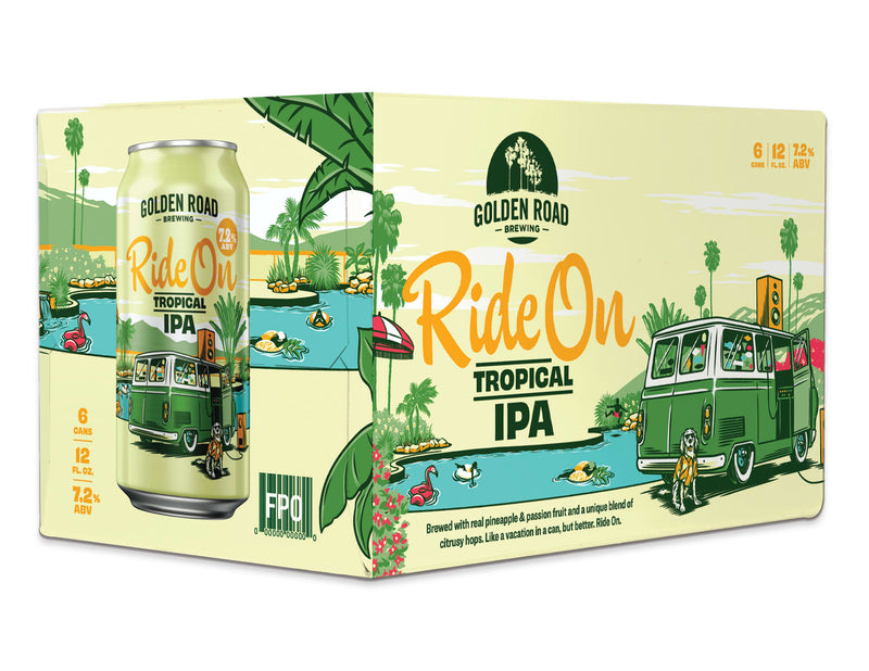 Golden Road Ride On Tropical 4x 6 Pack (12 oz Cans)