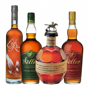 Blanton’s, Eagle Rare 10 Year, Weller Special Reserve & Weller Antique 107 4PK Bourbon Bundle