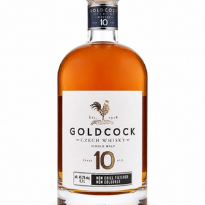 Buy Gold Cock 10 Year Old Czech Single Malt Whisky Online -Craft City