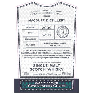 Buy Gordon & Macphail 2009 Macduff 14 Year Old Online -Craft City