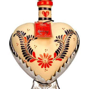Buy Grand Love Ceramic Red Heart Anejo Tequila Online -Craft City