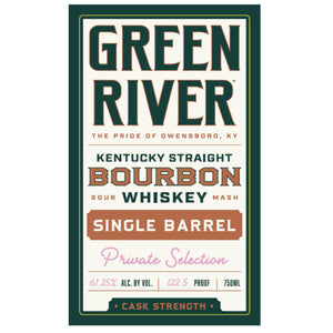 Buy Green River Cask Strength Single Barrel Bourbon Online -Craft City
