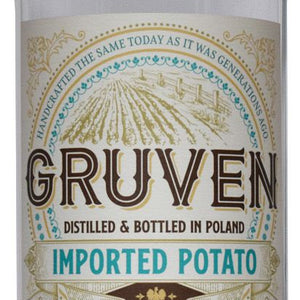 Buy Gruven Handcrafted Imported Potato Vodka Online -Craft City