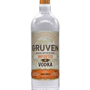 Buy Gruven Handcrafted Imported Vodka Online -Craft City