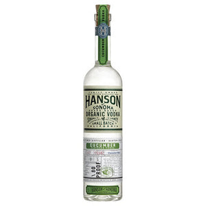 Buy Hanson Of Sonoma Cucumber Flavored Vodka Small Batch 80 750ML Online -Craft City
