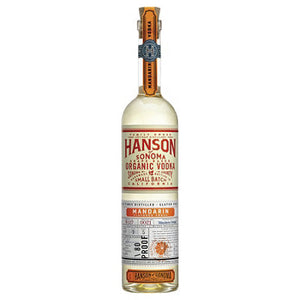 Buy Hanson Of Sonoma Mandarin Flavored Vodka Small Batch 80 750ML Online -Craft City